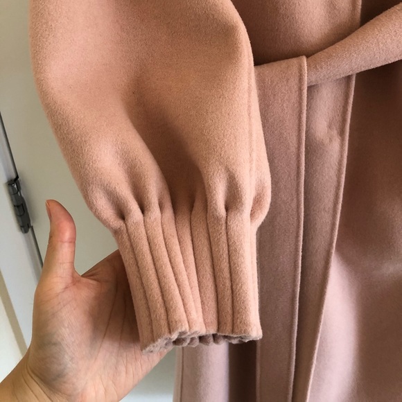 🔥SOLD🔥Joie NWT Pink Double Face Wool Blend Coat - Picture 7 of 8